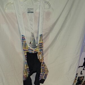 Womens Medium Cycling Bib Shorts Shortie Length Road Mtn Gravel Spinning